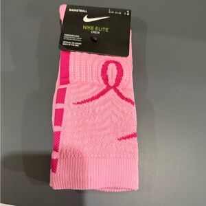 Nike Elite Pink Crew Socks women’s XL men’s L BCA LIMITED